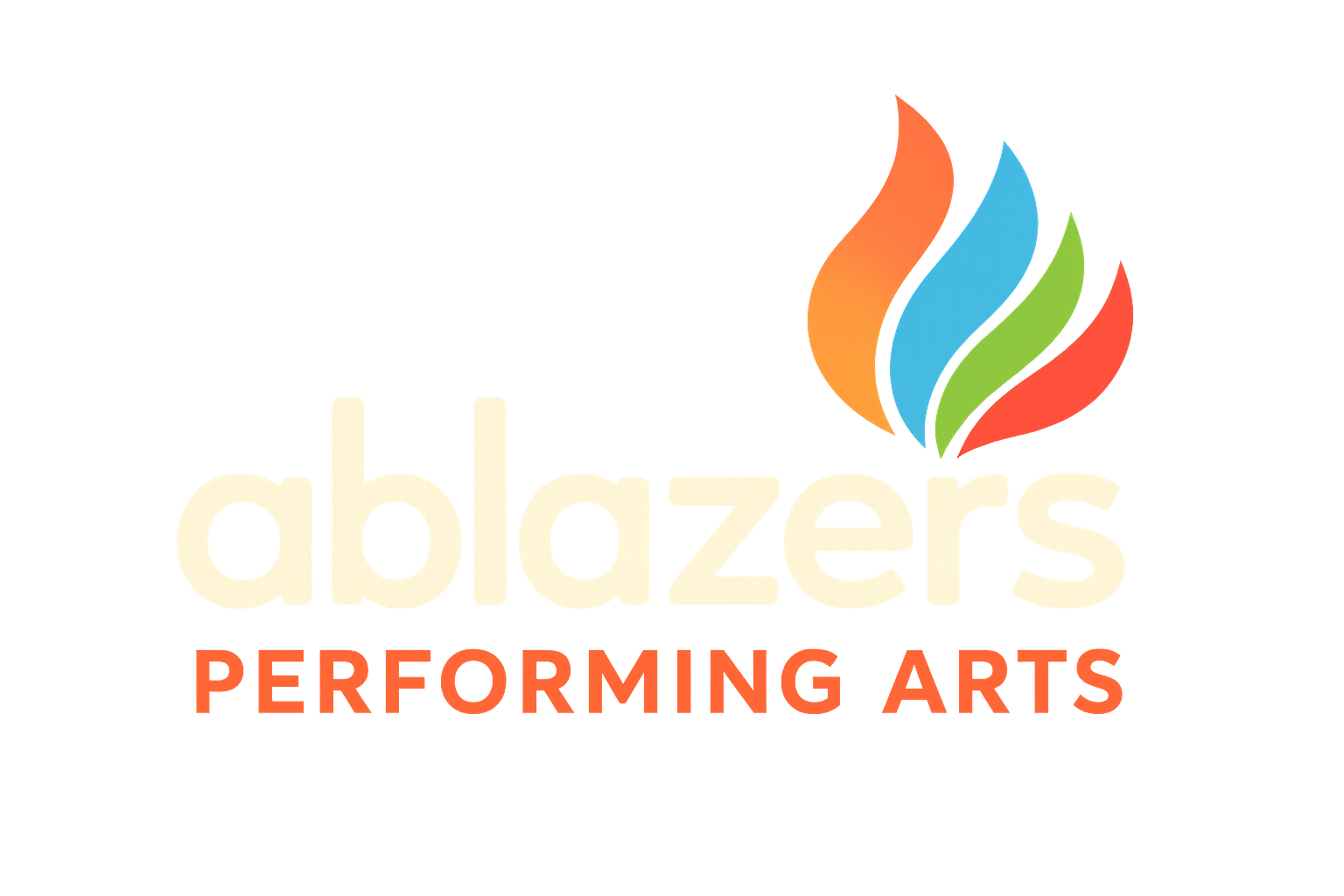 The Ablazers Performing Arts School Logo