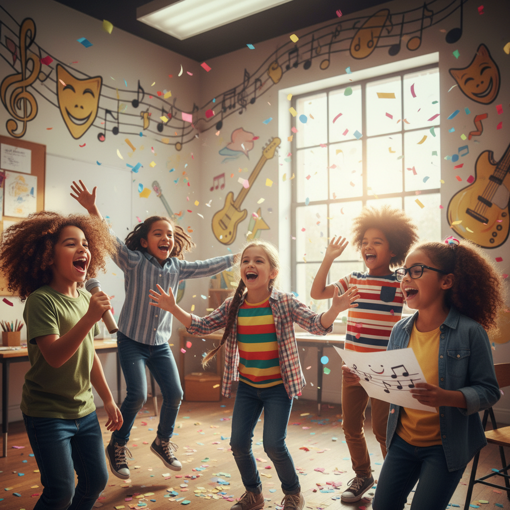 Children discovering their creative spark during free taster week at Ablaze